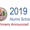 2019 Alumni Schollars Winners