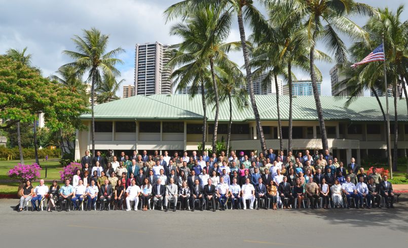 Comprehensive Security Responses to Terrorism course 18-1 group photo