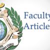 Faculty Articles