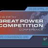the 5th great power competition conference graphic