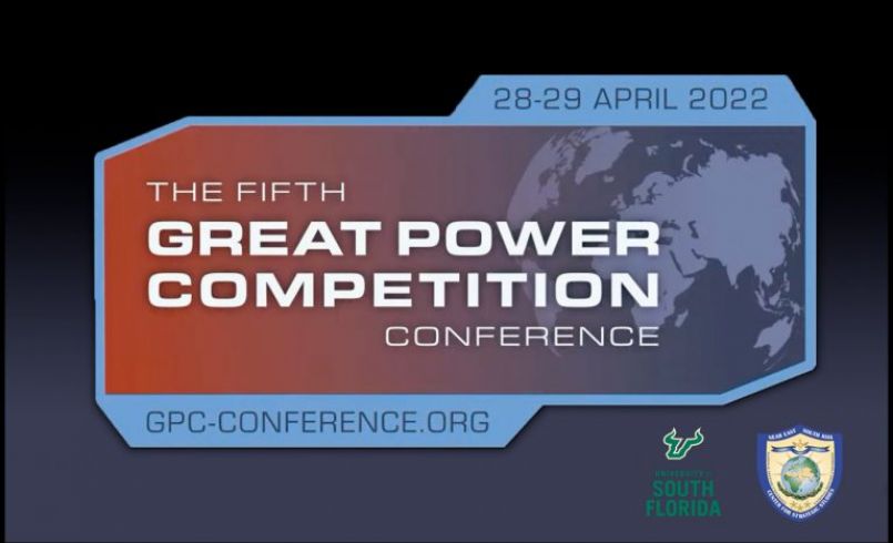 the 5th great power competition conference graphic
