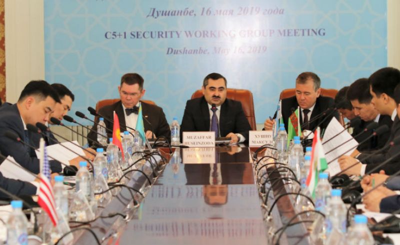 C5+1 Security Working Group Meets in Dushanbe