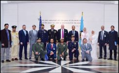The National Defense College of the United Arab Emirates group photograph at National Defense University.