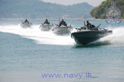 Sri Lankan Navy small boats