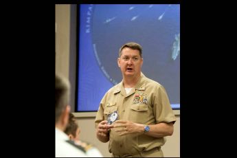 Chaplain (Capt.) Terry Gordon, U.S. Navy Third Fleet command chaplain